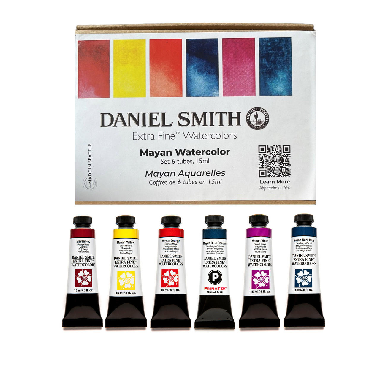 Daniel Smith Watercolour Tube 15ml Mayan Colours Set of 6