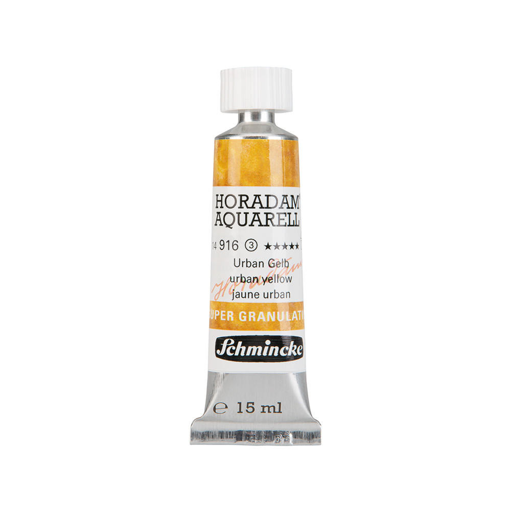 Schmincke Horadam Aquarell Watercolour Super Granulation 15ml Urban Yellow