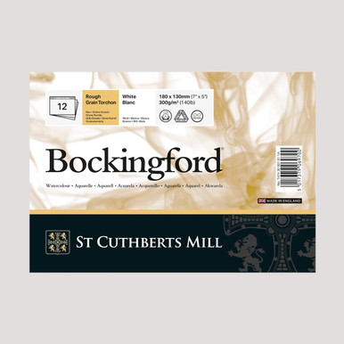 Bockingford Aquarellpapier Spiral-Pad 300 G/m² – 360x260 Mm, Rot, 100% Alfacellulose – Für Künstler