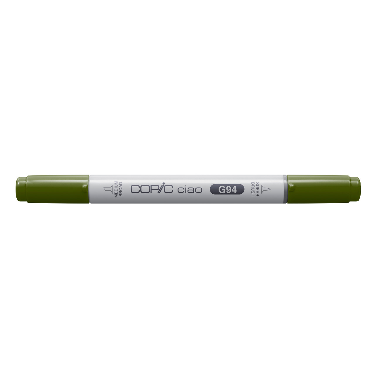 Copic Copic Ciao Marker Grayish Olive G94 (One Size, Greyish Olive G94)