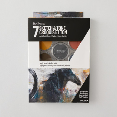 PanPastel Artists' Pastel Set of 7 Sketch & Tone | Cass Art