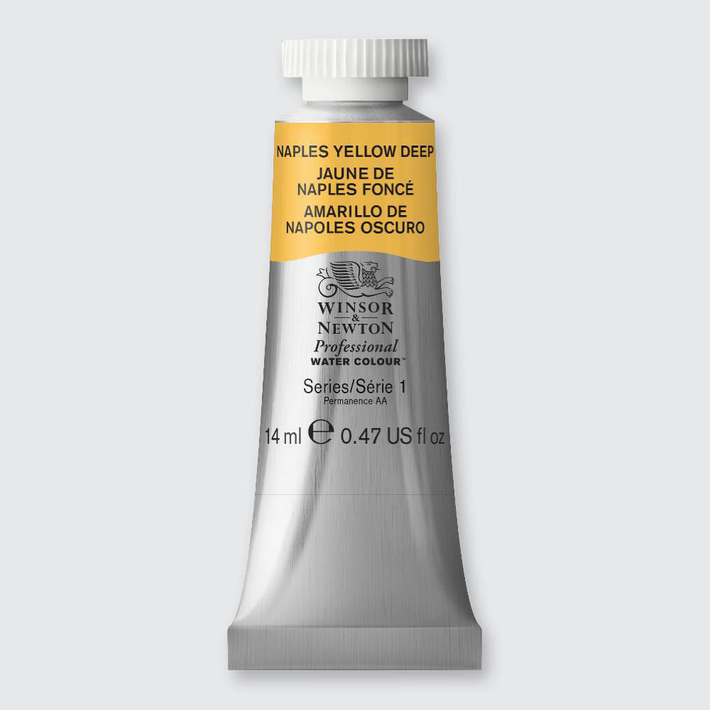 Winsor & Newton Artists’ Watercolour 14ml Naples Yellow Deep