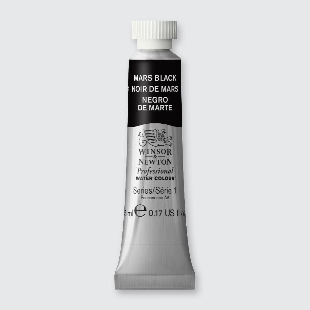 Winsor & Newton Artists’ Watercolour 5ml Mars Black