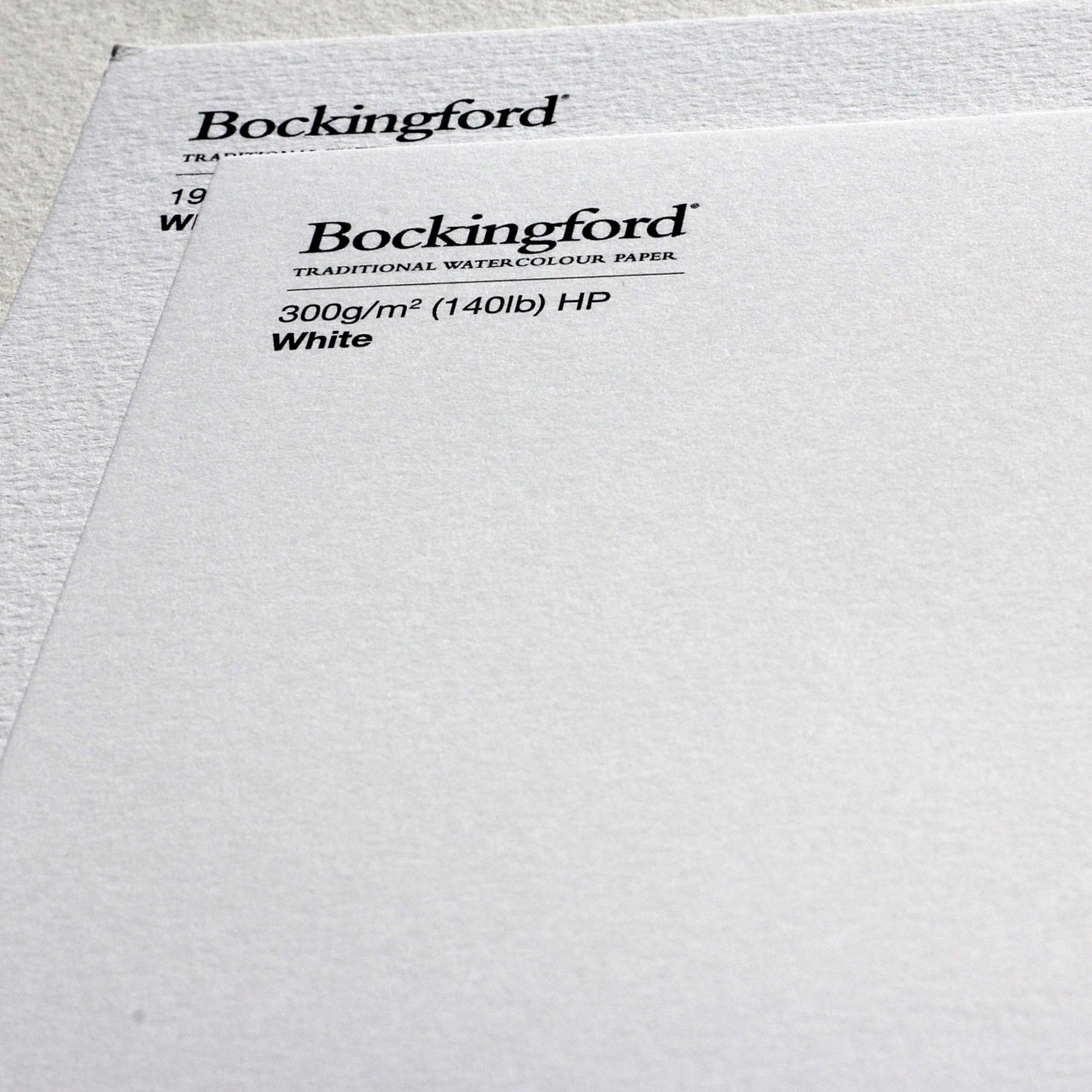 Bockingford Watercolour Paper Sheet Hot Pressed 56 x 76cm White 300gsm