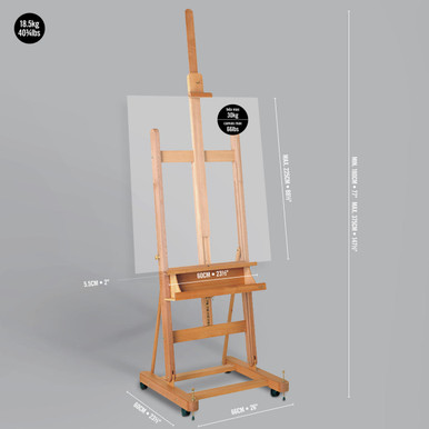 Avanti 2 Steel Studio Easels & Shelf