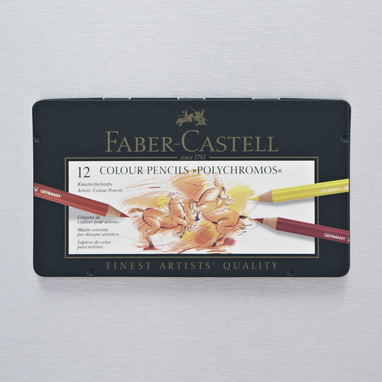 Faber-Castell Polychromos Artist Pencils Tin Set of 12