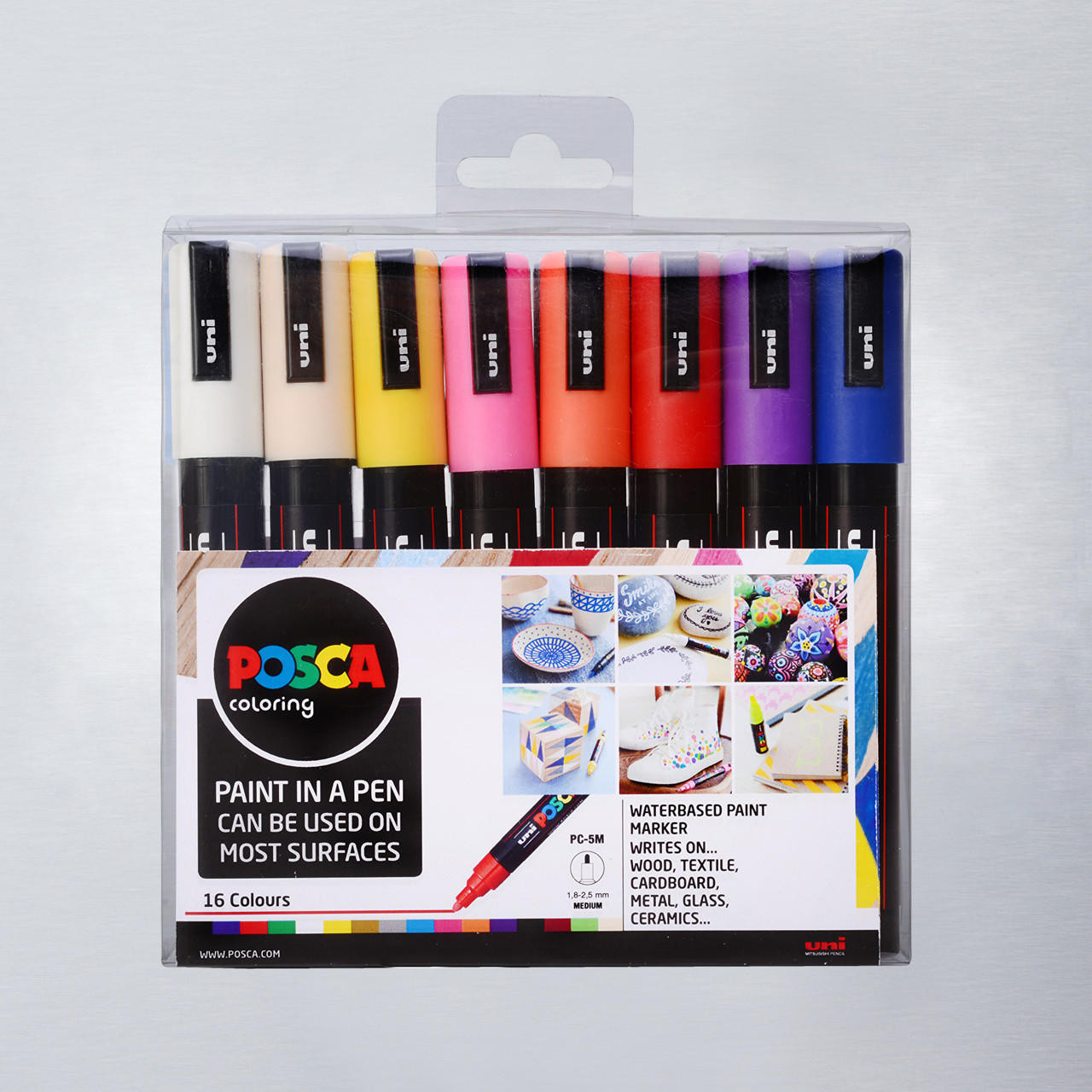 Posca Paint Marker PC-5M 1.8-2.5mm Set of 16
