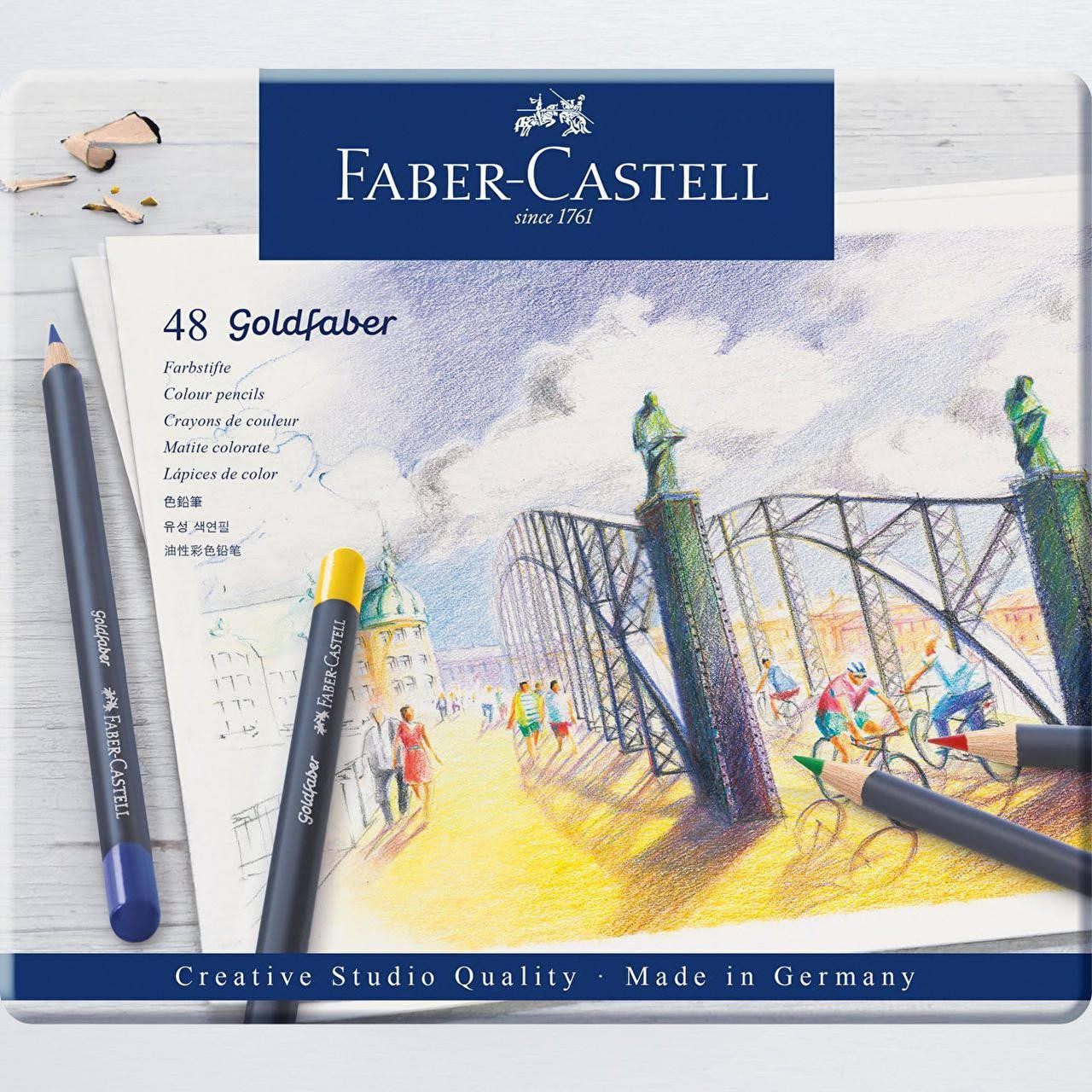 Faber-Castell Goldfaber Colour Pencils Set of 48