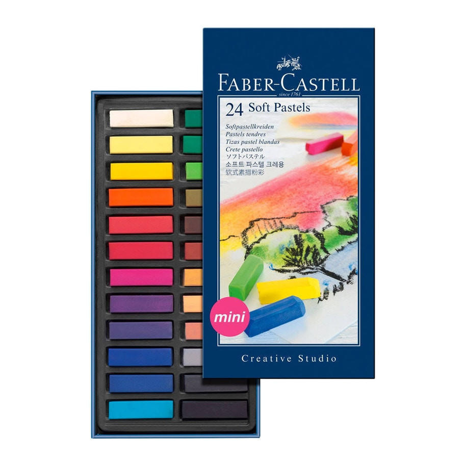 Faber-Castell Faber Castell Soft Pastels Mini Set of 24