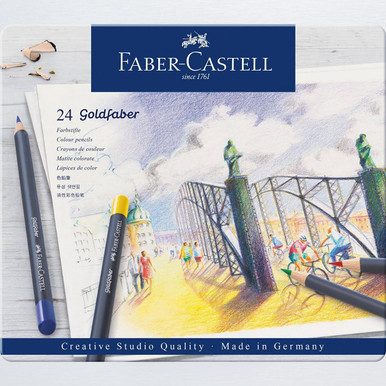 Faber-Castell Polychromos Coloured Pencil Set of 24