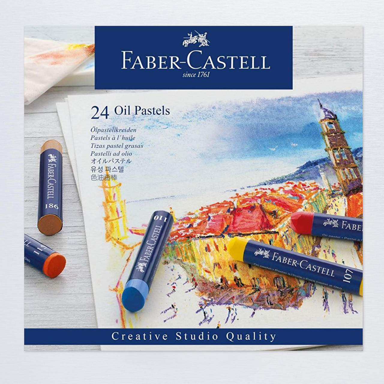 Faber-Castell Oil Pastels Set of 24