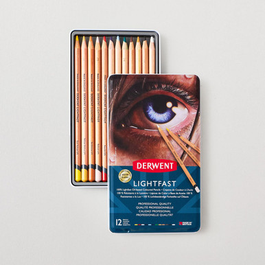 Derwent Lightfast Buntstift - Farbe Chocolate, Lichtbeständige Künstlerstifte