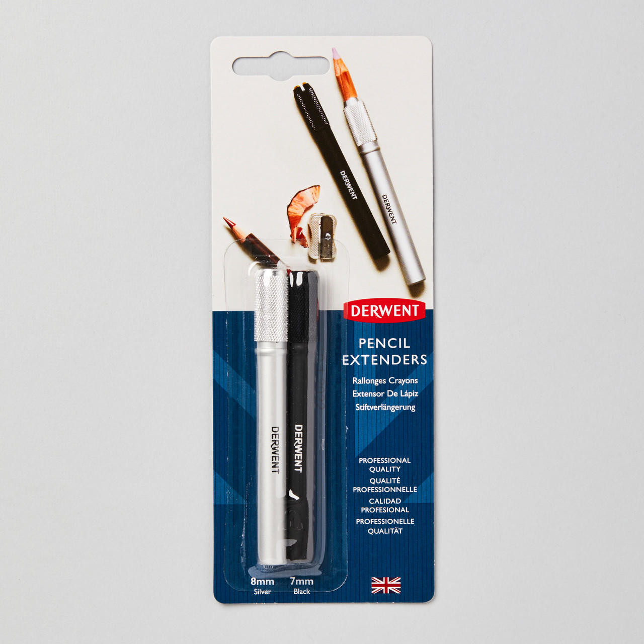 Derwent Pencil Extenders Twin Blister Pack