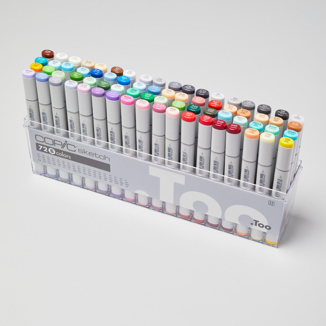 Copic Sketch Markers Set B Set of 72