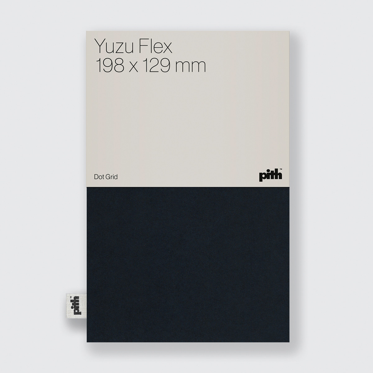 Pith Yuzu Flex Dot Grid Notebook 130gsm 156 Pages 198 x 129mm - Imperial Blue