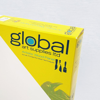 Global Artist Panel Gesso Primed 38mm | Cass Art