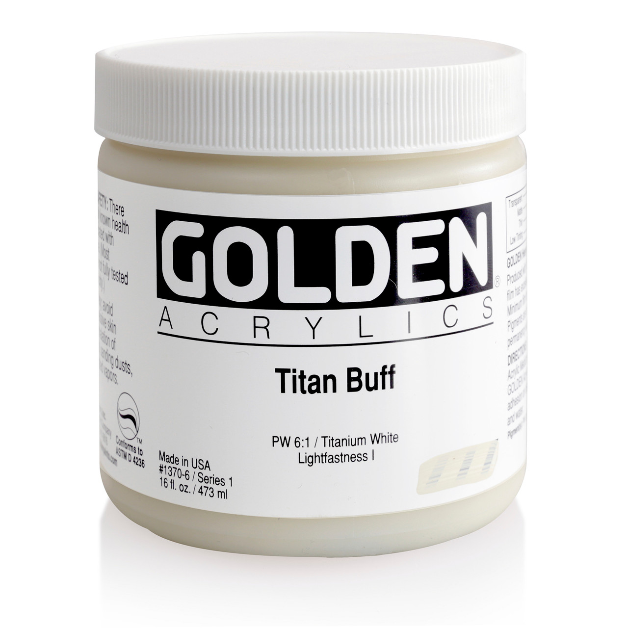 Golden Heavybody Acrylic 473ml Titan Buff
