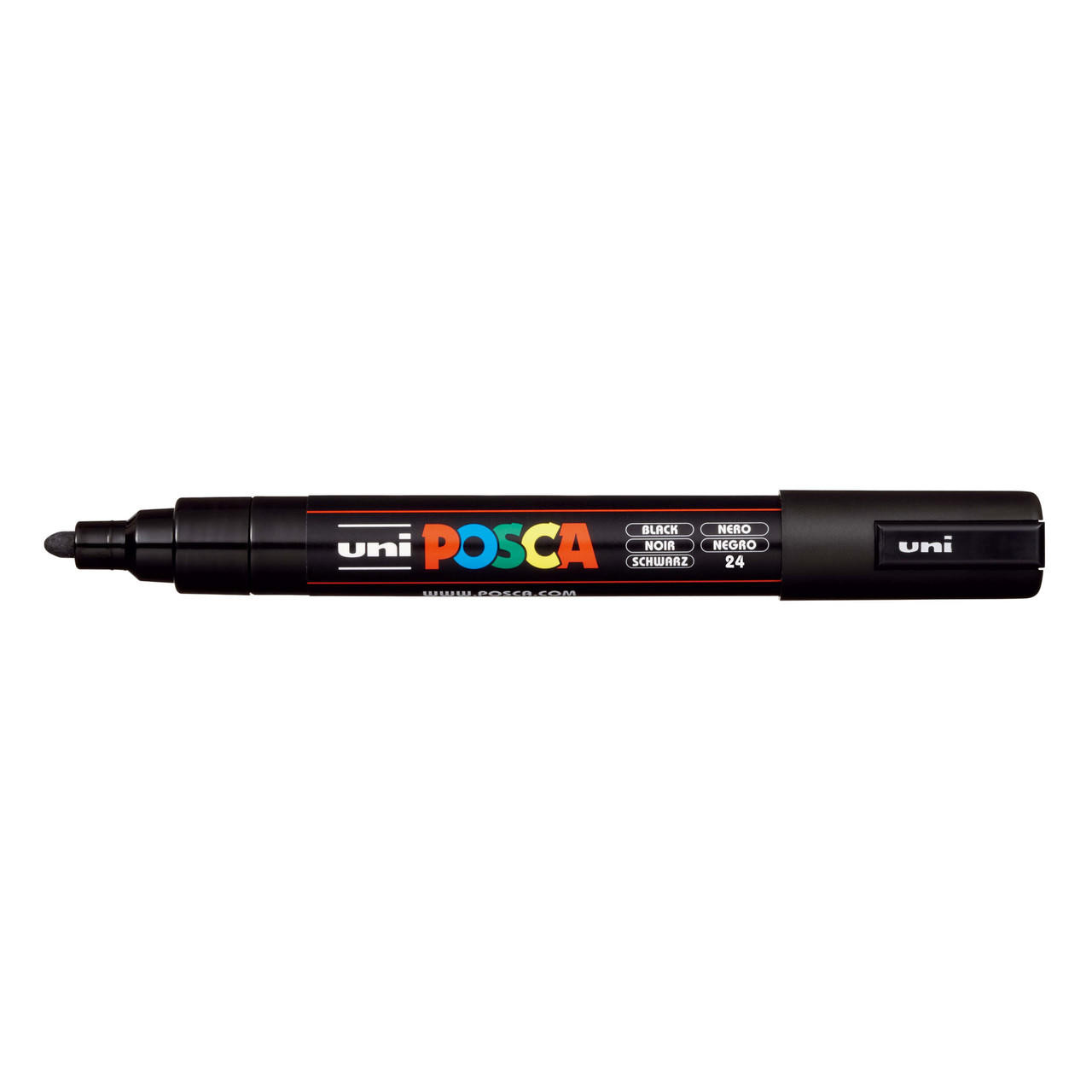 Posca Paint Pen Waterbased Marker PC-5M (2.5mm) Black