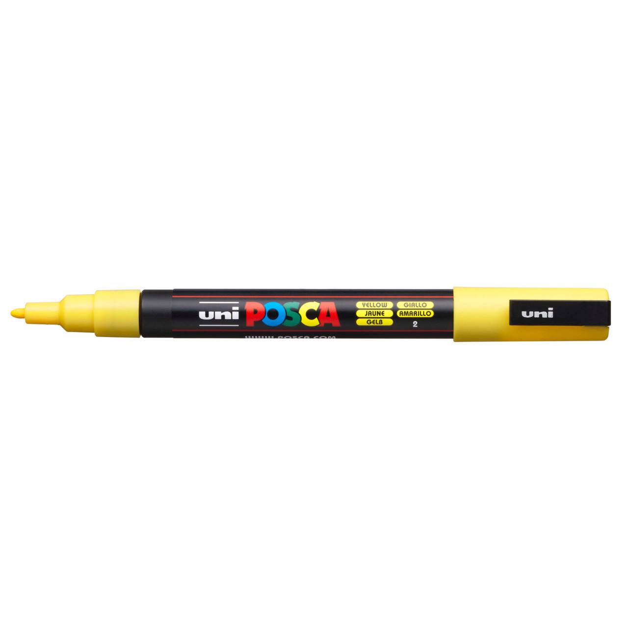 Posca Paint Pen Waterbased Marker PC-3M (1.5mm) Yellow