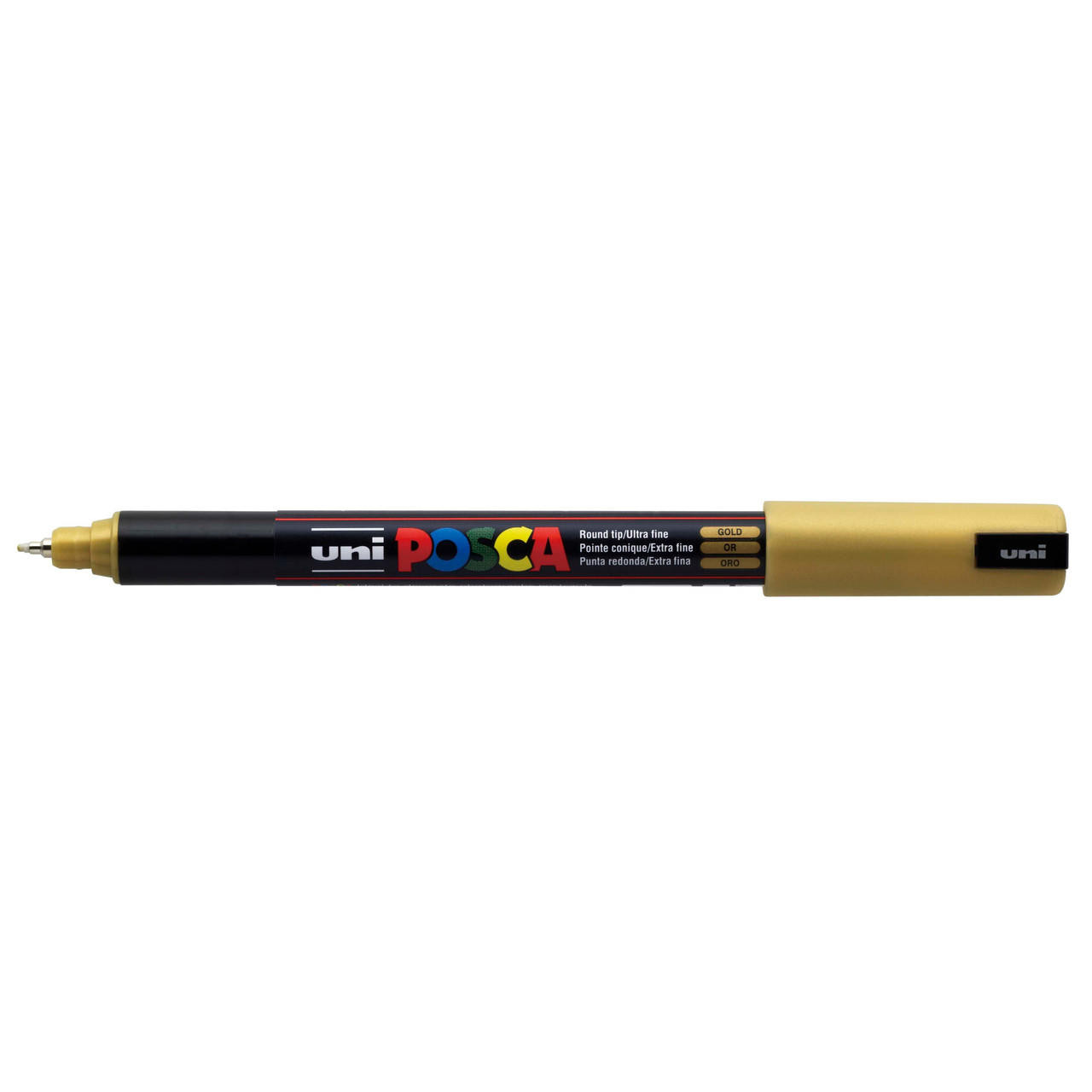 Posca Paint Pen Waterbased Marker PC-1MR (0.7mm) Gold