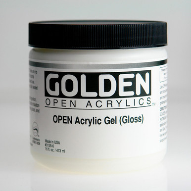 Golden Open Acrilico 236ml – Carbon Black I – Pigmento PBk7 – Asciugatura Lenta Per Artisti