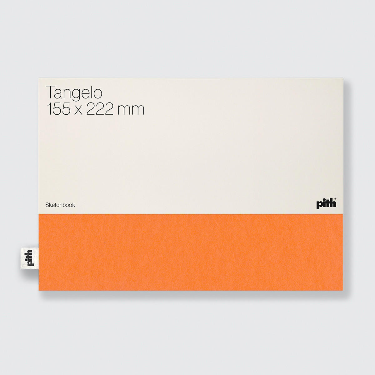 Pith Tangelo Sketchbook 200gsm 76 Pages 155 X 222mm - Orange