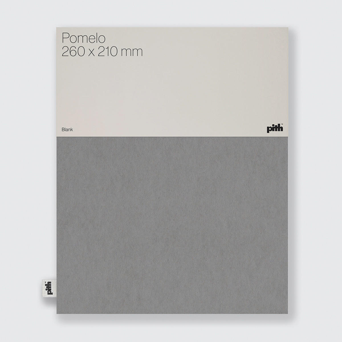 Pith Pomelo Notebook 130gsm 156 Pages 260 x 210mm - Taupe