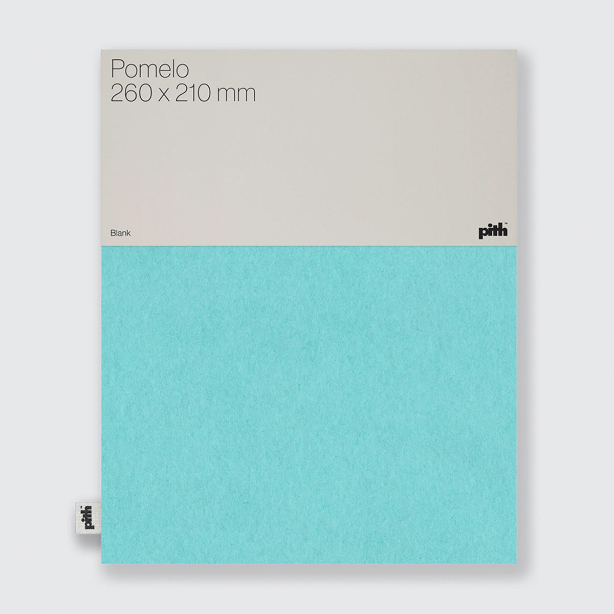 Pith Pomelo Notebook 130gsm 156 Pages 260 x 210mm - Azure