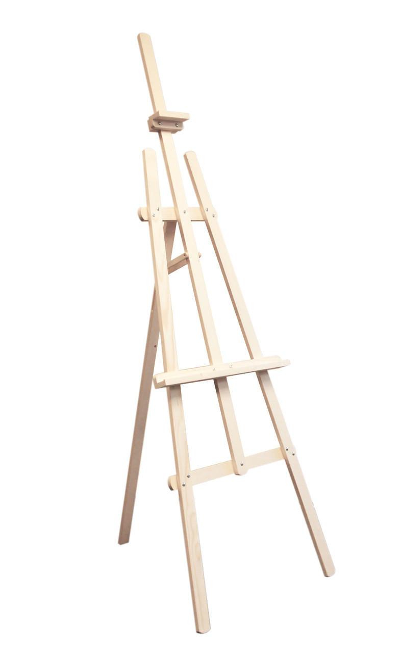 Museo Easels Alres A-Frame studio easel La Palma Pine Kit