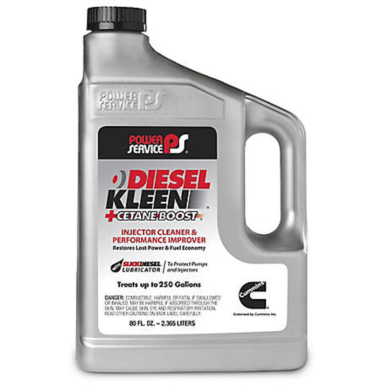 Power Service Diesel Additives DIESEL KLEEN +CETANE BOOST 80 oz, 3080 1 Jug