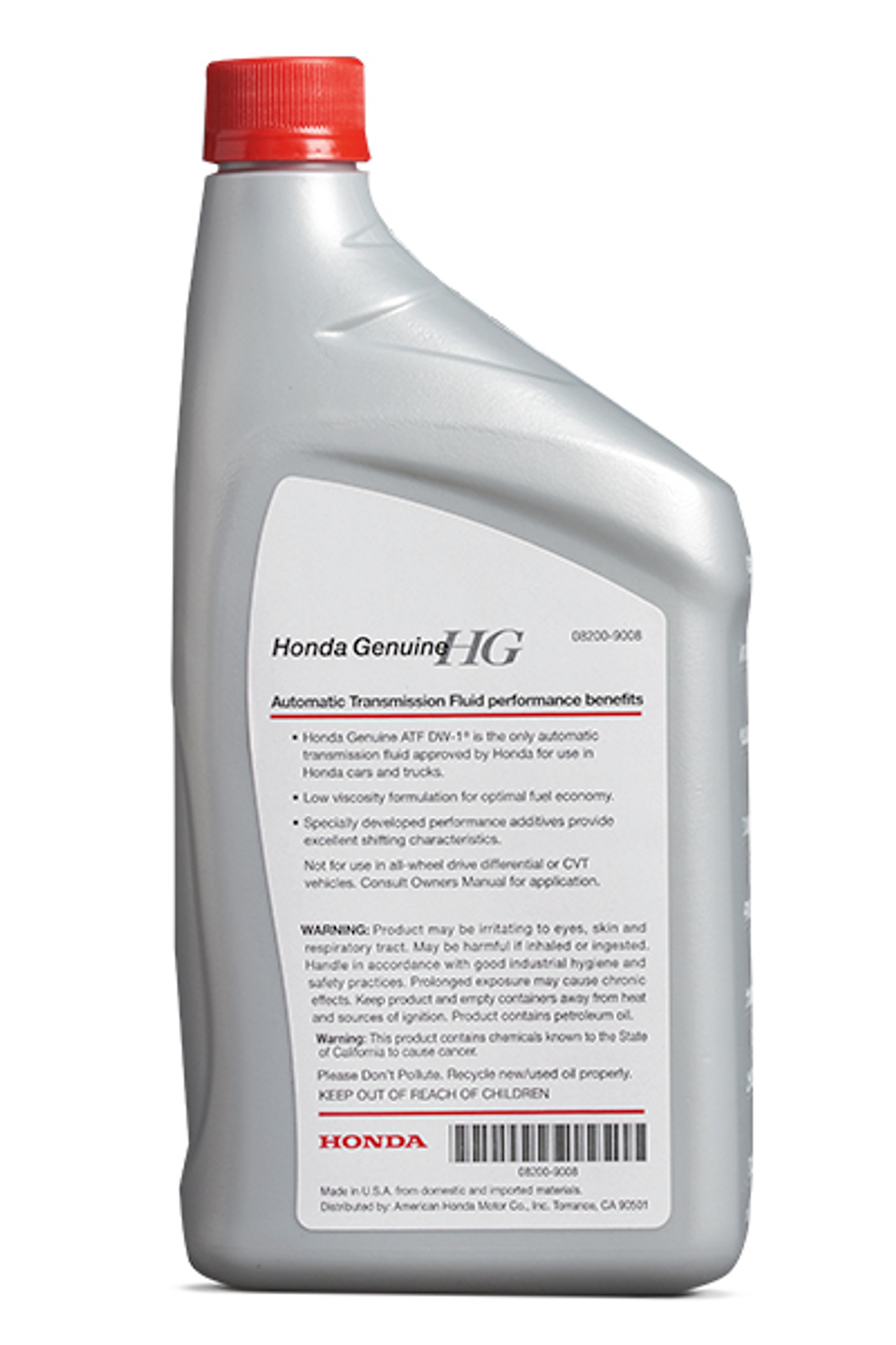 Honda Genuine Automatic Transmission Fluid ATF DW 1 08200 9008 1 Quart honda-genuine-automatic-transmission-fluid-atf-dw-1-08200-9008-1-quart
