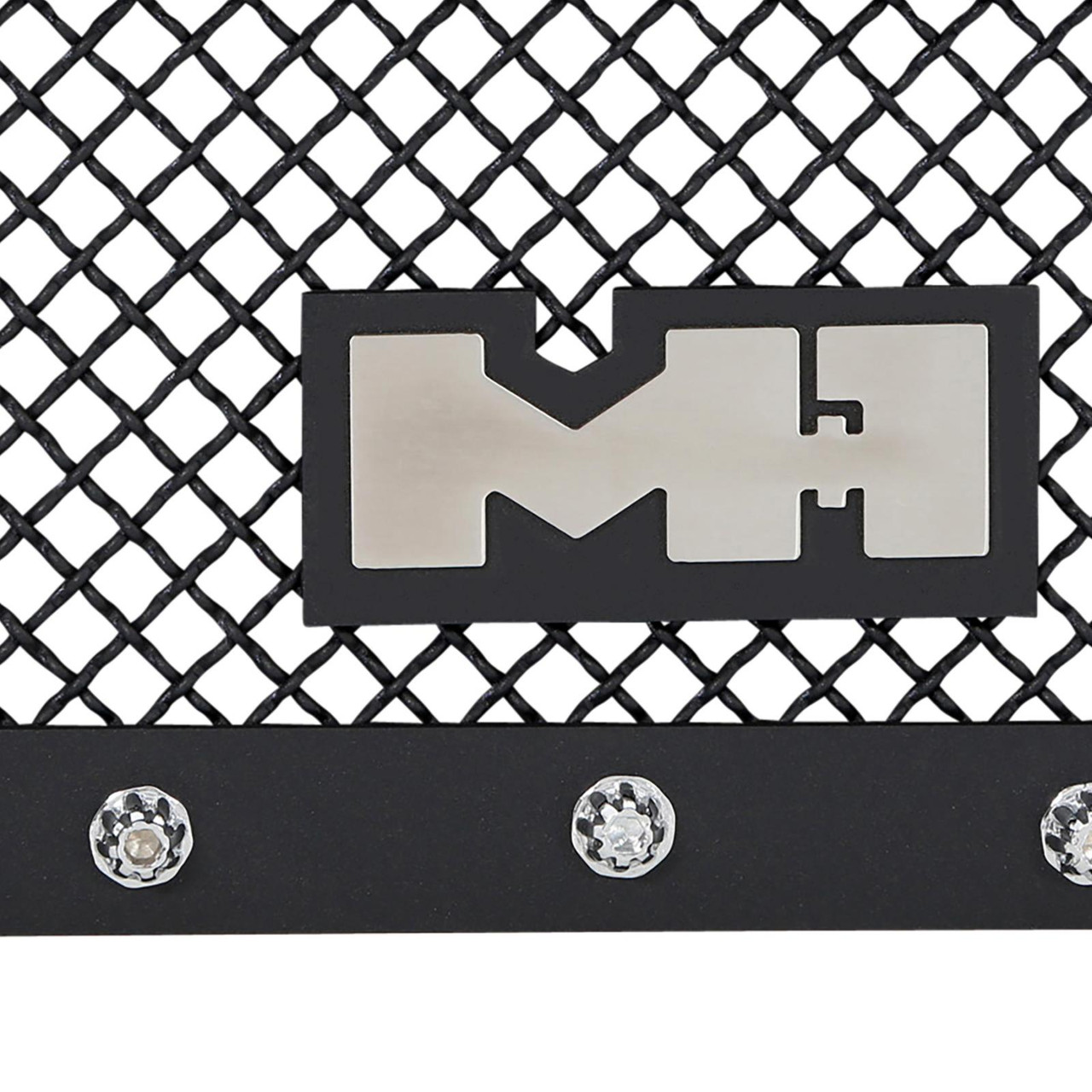 M1 S/S Wire Mesh Grille 13-16 Ram 1500 Air Ride Black Smittybilt