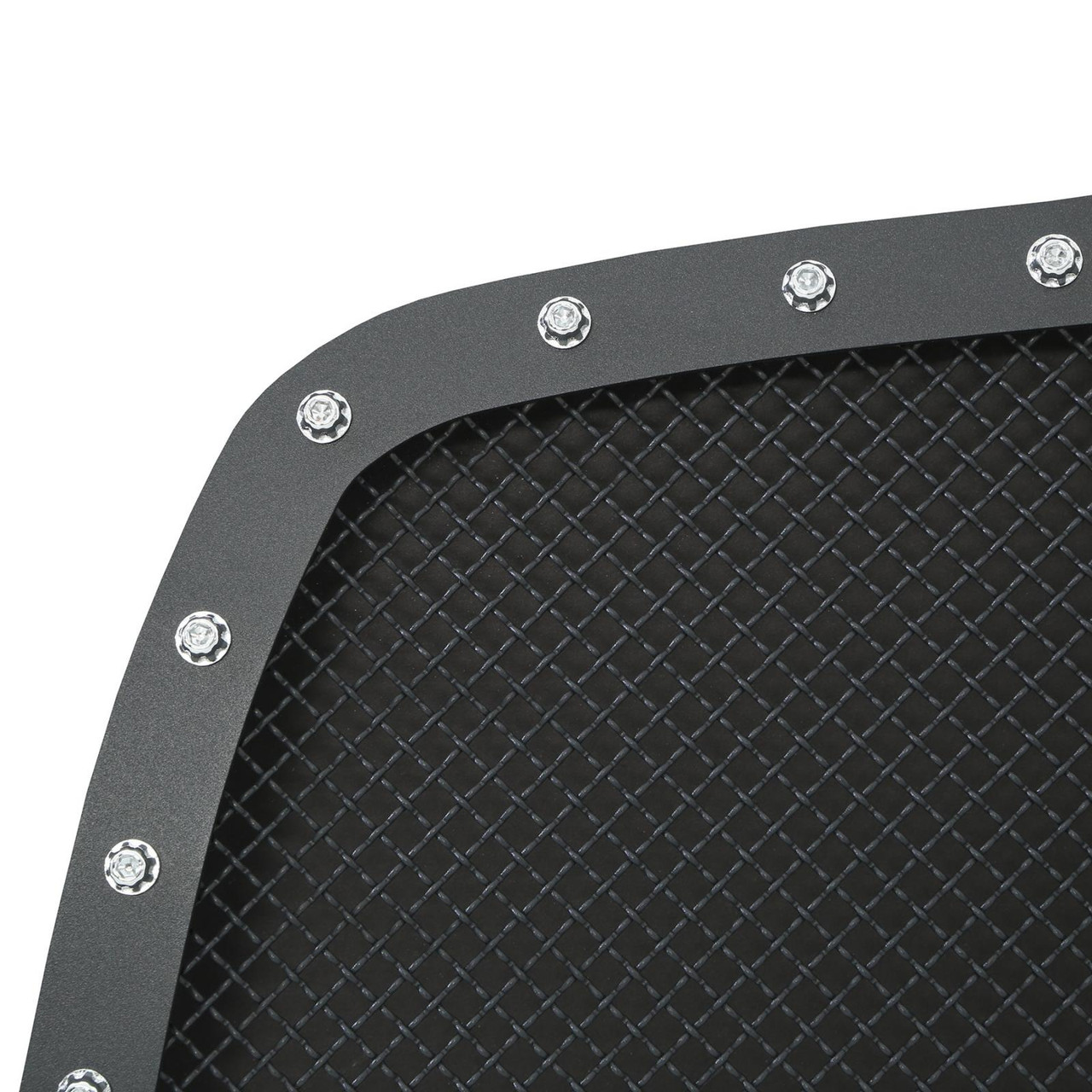 M1 S/S Wire Mesh Grille 13-16 Ram 1500 Air Ride Black Smittybilt