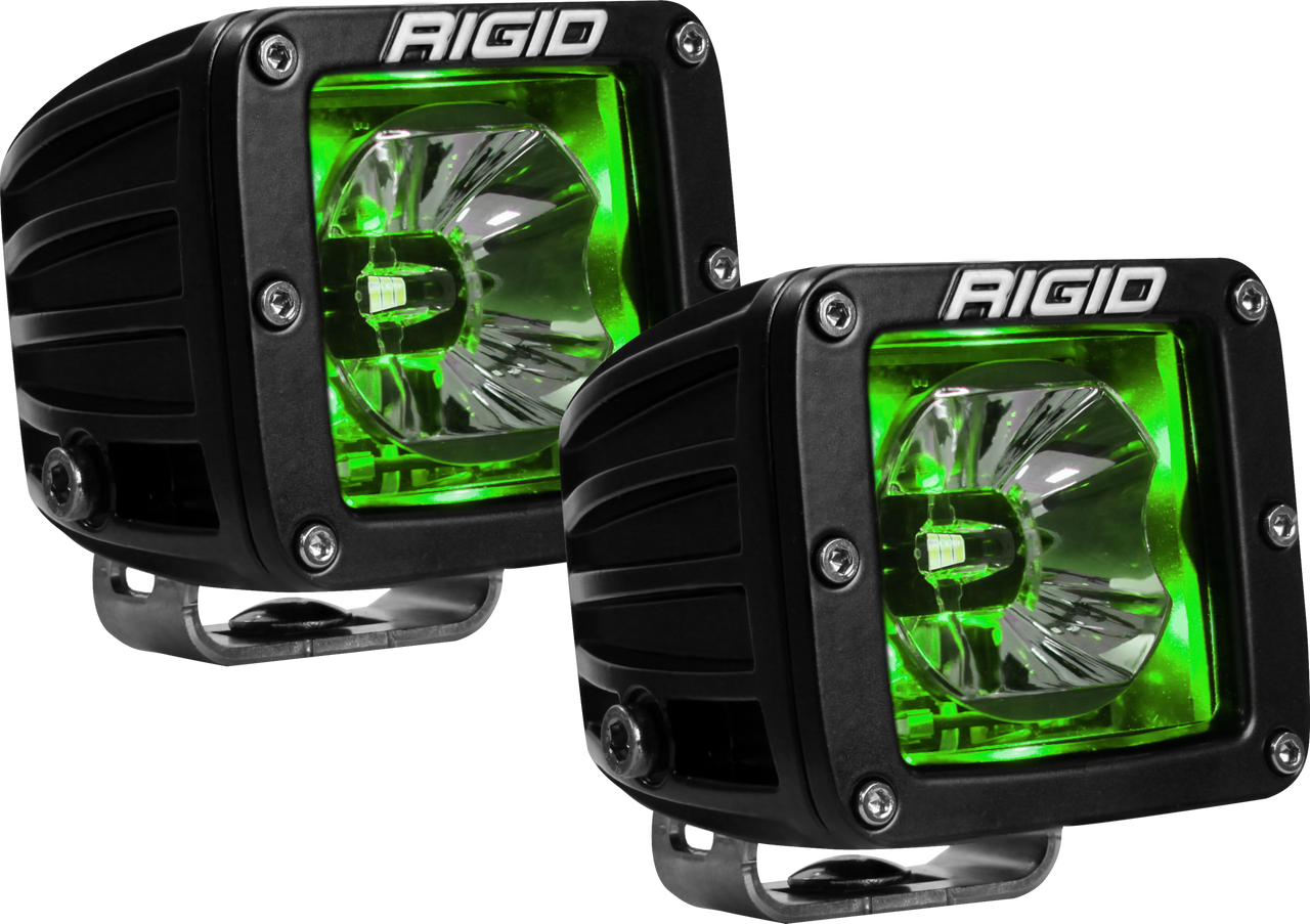 Rigid Industries LED Pod with Green Backlight Radiance RIGID 