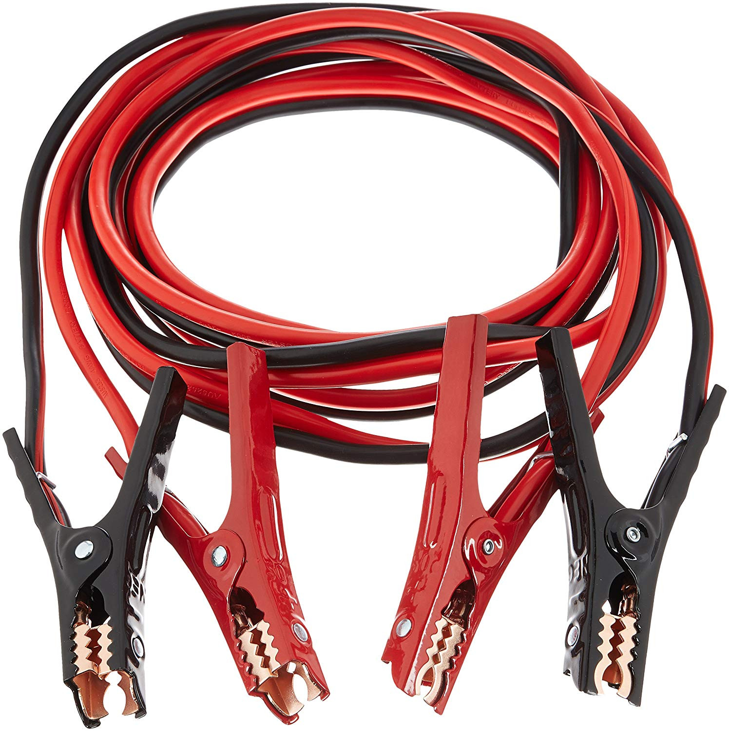 Energizer Amazonbasics Jumper Cable for Car Battery, 4 Gauge, 20 Foot EN120