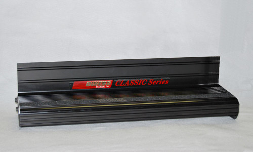 Owens Products Running Boards Classicpro Series Extruded 4 Inch Black 97-17 Chevrolet Express/GMC Savana Van W/O Cladding 4 Inch Riser 155 Inch Aluminum Black Owens Products  OC74120FXB