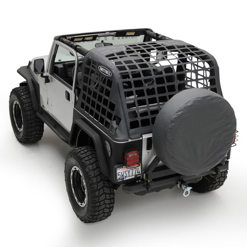 Smittybilt C-Res Cargo Restraint System 97-06 Wrangler TJ Black Diamond 561035