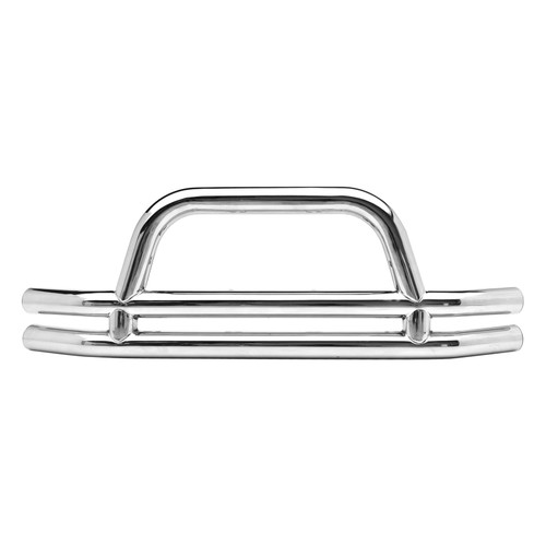 Smittybilt Tubular Bumper Front 76-06 Wrangler YJ/TJ/LJ/CJ W/ Hoop Stainless Steel JB44-FS