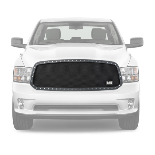 Smittybilt M1 S/S Wire Mesh Grille 13-16 Ram 1500 Air Ride Black 615803