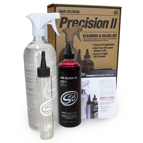 S&B Precision II: Cleaning & Oil Kit (Red Oil)