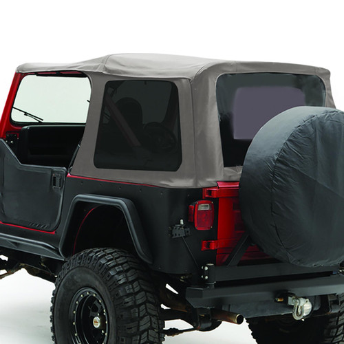 Smittybilt Extended Soft Top 07-09 Wrangler JK 2 DR Black Diamond 94135