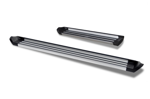 Romik Sprinter Running Boards 07-18 Mercedes Benz Sprinter Silver RCV Series  77001418