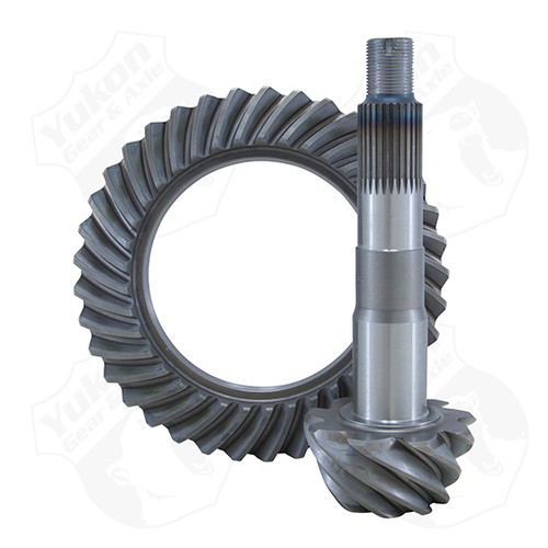 Yukon Gear & Axle High Performance Yukon Ring & Pinion Gear Set For Toyota 8 Inch In A 4.56 Ratio 27 Spine Yukon YG T8-456