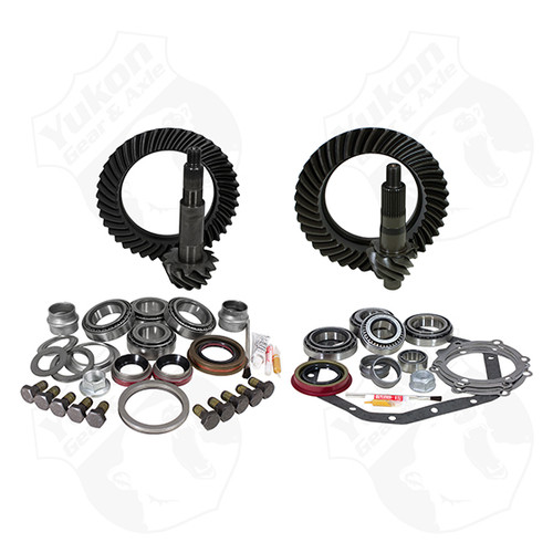 Yukon Gear & Axle Yukon Gear And Install Kit Package For Standard Rotation Dana 60 And 89-98 GM 14T 4.56 Yukon YGK026