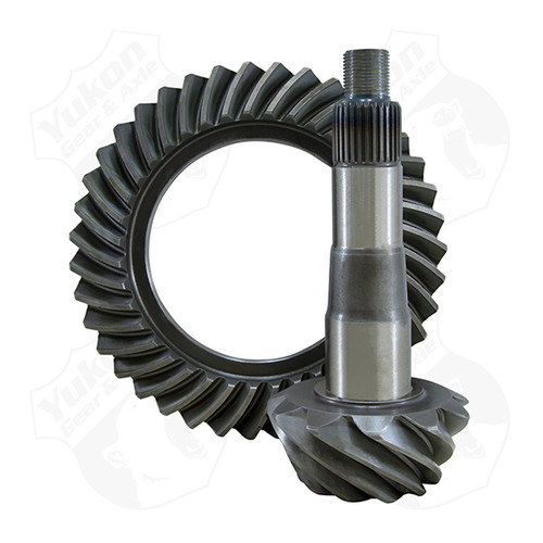 Yukon Gear & Axle High Performance Yukon Ring And Pinion Gear Set For GM Cast Iron Corvette Dropout In A 3.55 Ratio Yukon YG GMVET-355