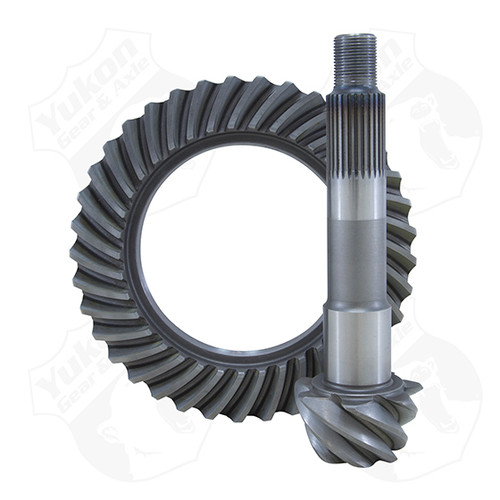 Yukon Gear & Axle High Performance Yukon Ring & Pinion Gear Set For Toyota V6 In A 4.56 Ratio W/Yoke Pinion Seal And Pinion Nut Yukon YG TV6-456K