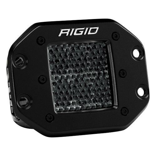 Rigid Industries Spot Diffused Midnight Flush Mount Pair D-Series Pro RIGID Industries 212513BLK