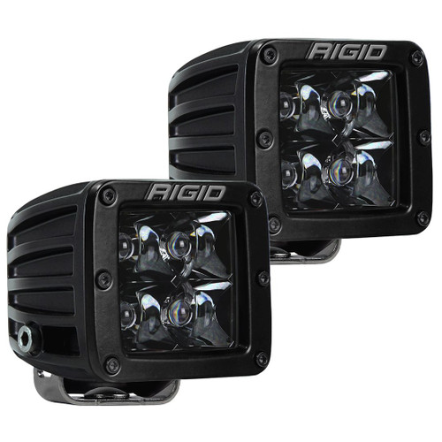 Rigid Industries Spot Surface Mount Midnight Pair D-Series Pro RIGID Industries 202213BLK