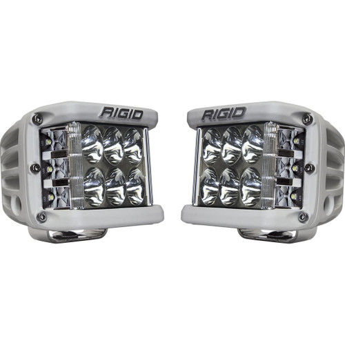 Rigid Industries Driving Surface Mount White Housing Pair D-SS Pro RIGID Industries 862313