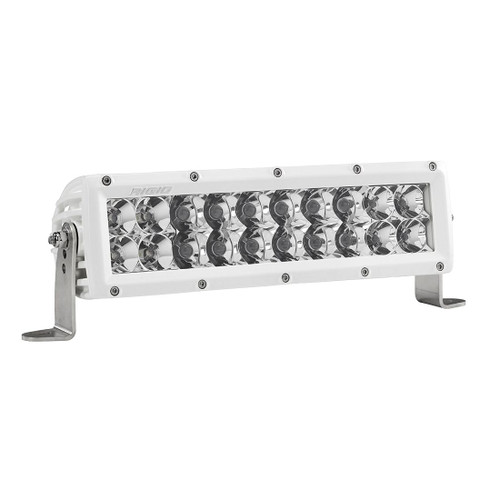 Rigid Industries 10 Inch Spot/Flood Combo Light White Housing E-Series Pro RIGID Industries 810313